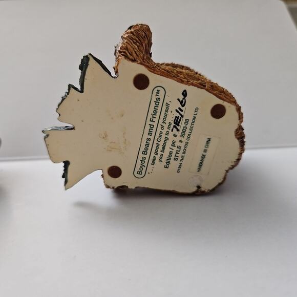 Boyds Bears And Friends 6E/198 & 7E/160 You Belong To Me 2 Bear Set Red Scarf - Picture 8 of 16